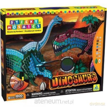 Wyklejane obrazki - 3D dinozaury