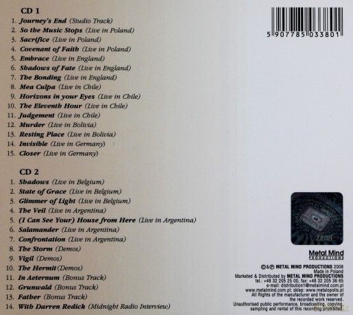 Caamora: Journey's End - An Acoustic Anthology (digipack) [CD]