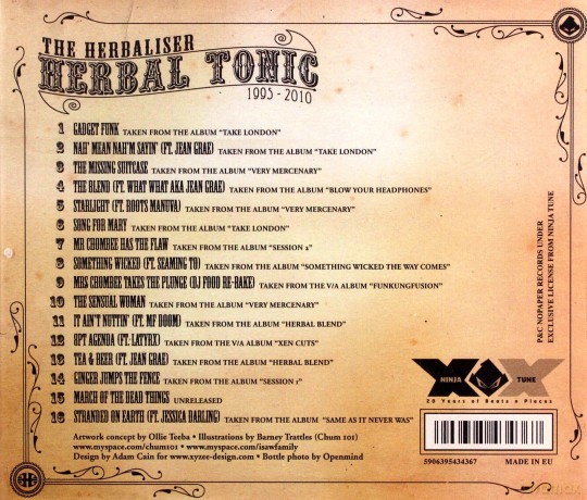 The Herbaliser: Herbal Tonic - Best Of (New Edition 2018) [CD]