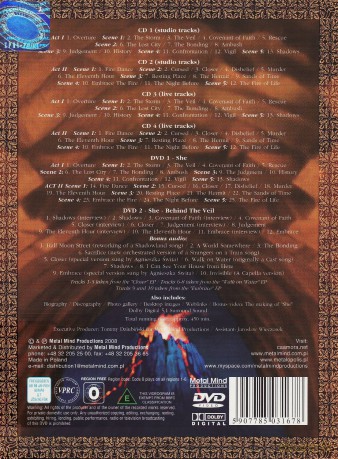 Caamora: She - The Definitive Edition (Ltd. Edition, 1000 Copies) [4CD]+[2DVD]