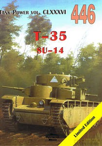 T-35 SU-14 Tank Power vol.CLXXXVI 446 - Maksim Kołomyjec, Ilja Moszczański [KSIĄŻKA]