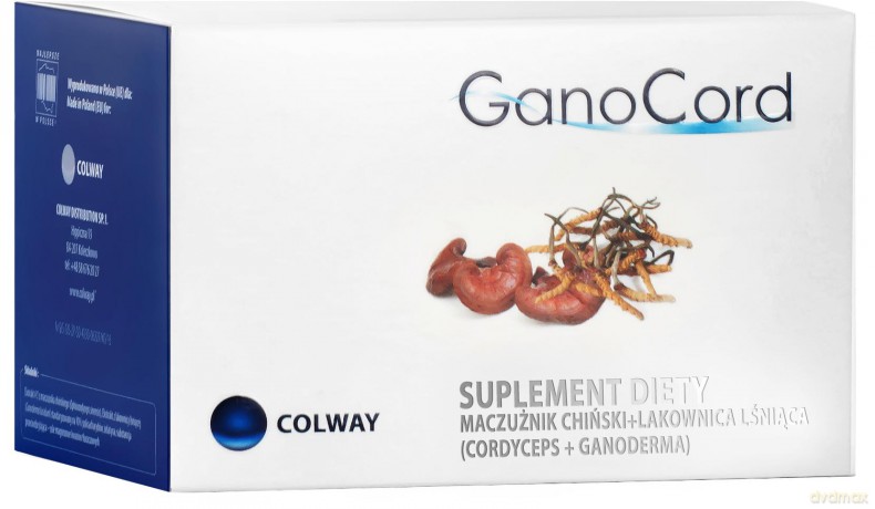 COLWAY GanoCord. Suplement Diety 60 kapsułek
