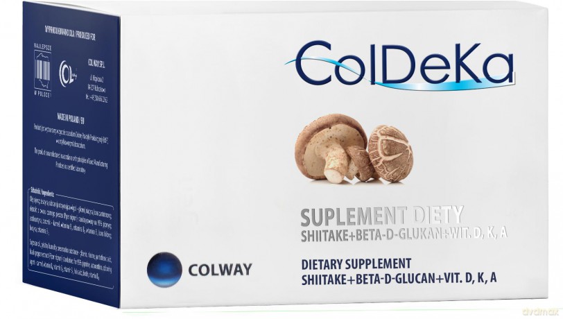 COLWAY ColDeKa. Suplement Diety 60 kapsułek