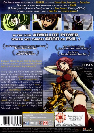 Code Geass - Lelouch Of The Rebellion Com [6DVD]