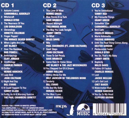 Deep Blue Legends Of Jazz Culture [3CD]