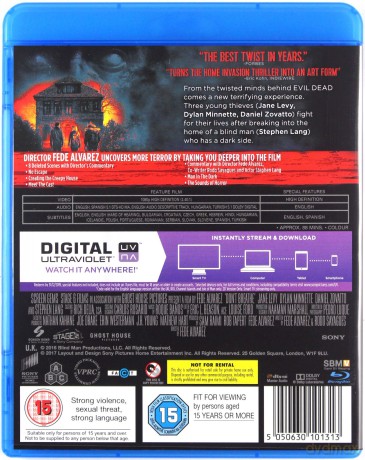 Nie oddychaj [Blu-Ray]