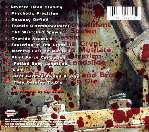 Cannibal Corpse: The Wretched Spawn  [CD]