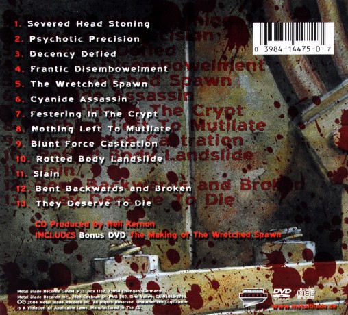 Cannibal Corpse: The Wretched Spawn  [CD]