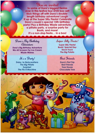 Dora's Big Party [BOX] [4DVD]