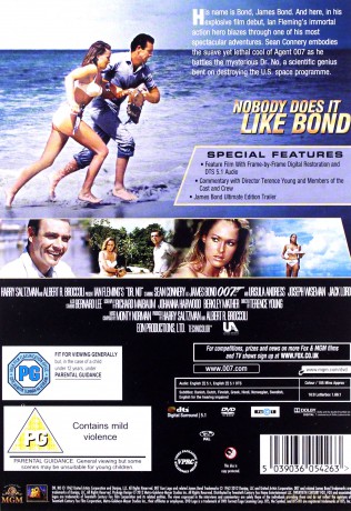 007 James Bond Dr No [DVD]