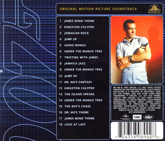 007 Dr No soundtrack [CD]