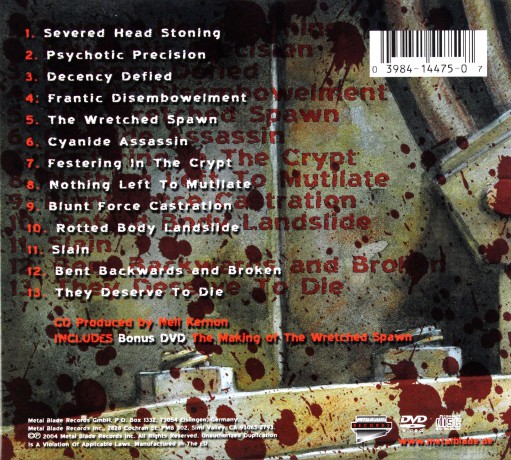 Cannibal Corpse: The Wretched Spawn [CD]+[DVD]