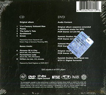 King Crimson: Earthbound [2CD]