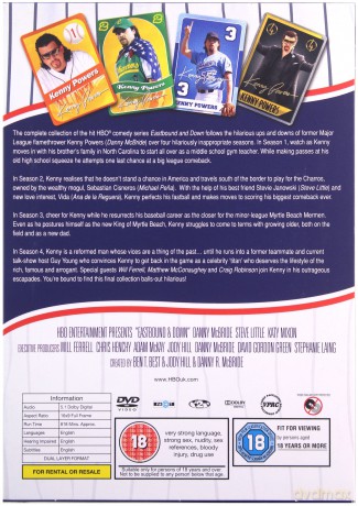 Eastbound Down Seasons 1-4 [8DVD]