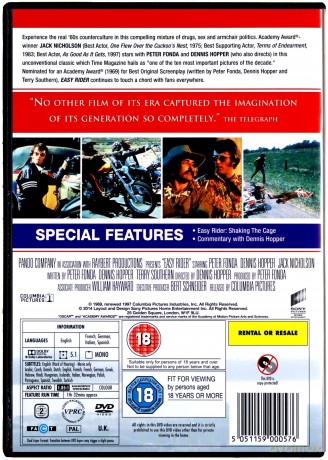 Easy Rider [DVD]