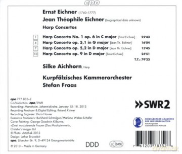 Silke Aichhorn: Eichnerharp Concertos [CD]