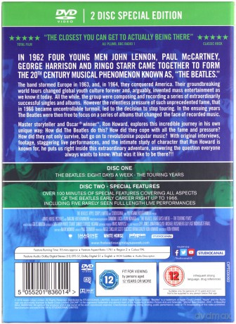 The Beatles: Eight Days A Week (Special Edition) [DVD]