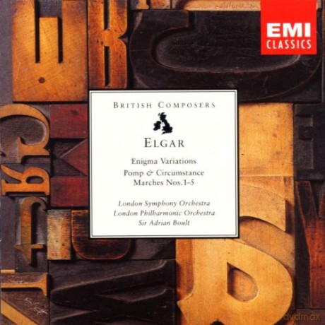 Adrian Boult: Elgar Enigma Variations [CD]