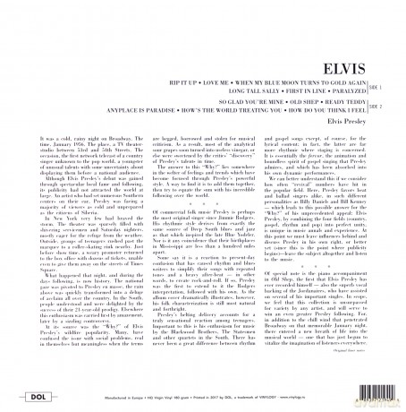 Elvis Presley: Elvis (1956) [Winyl]