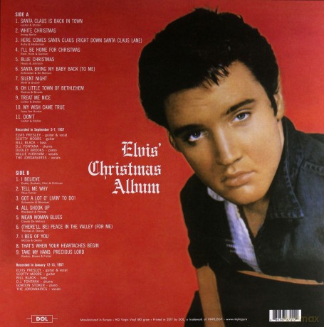 Elvis Presley: Elvis Christmas Album (Picture) [Winyl]