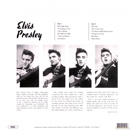 Elvis Presley: Elvis Presley 1St Album [Winyl]