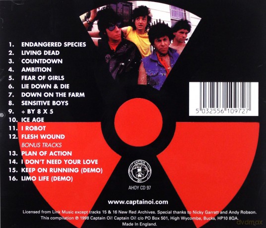 U.K. Subs: Endangered Species [CD]