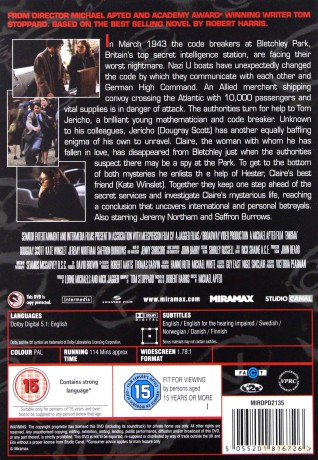 Enigma [DVD]