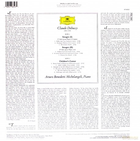 Arturo Benedetti Michelangeli: Debussy Images [Winyl]