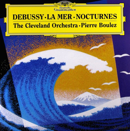 Pierre Boulez: Debussy La Mer, Nocturnes [Winyl]