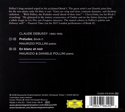 Maurizio Pollini: Debussy Preludes II [CD]