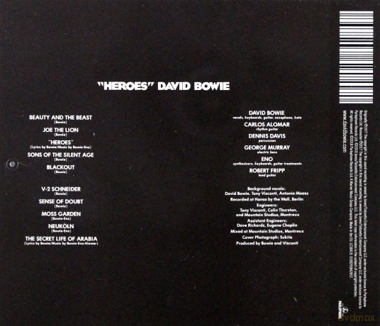 David Bowie: Heroes (2017 Remastered Version) [CD]