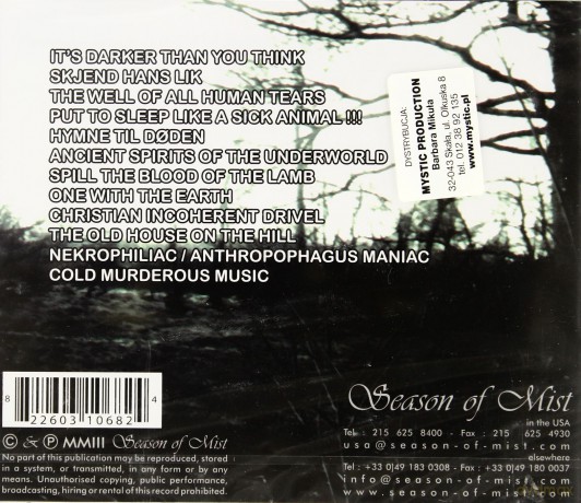 Carpathian Forest: Defending The Throne Of Evil [CD]