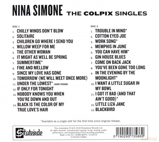 Nina Simone: The Colpix Singles [2CD]