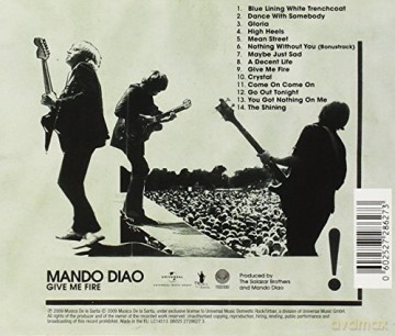 Mando Diao: Give Me Fire [CD]