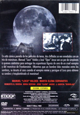 En Frankenstein el Vampiro y Compania [DVD]