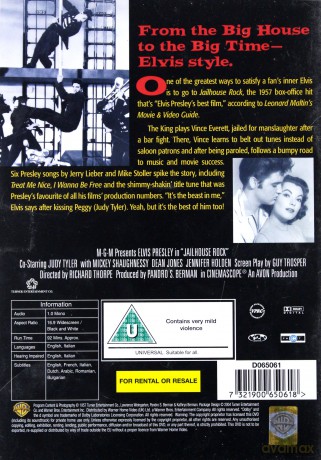 Elvis Presley Jailhouse Rock [DVD]