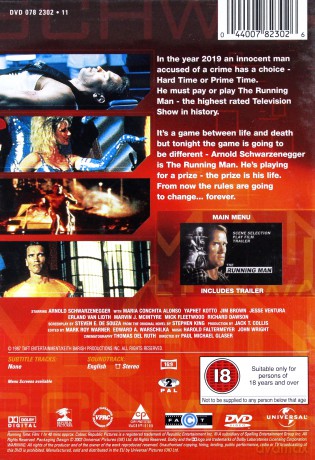 The Running Man (Uciekinier) [DVD]