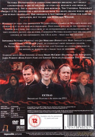 Frankenstein The Director's Cut [DVD]