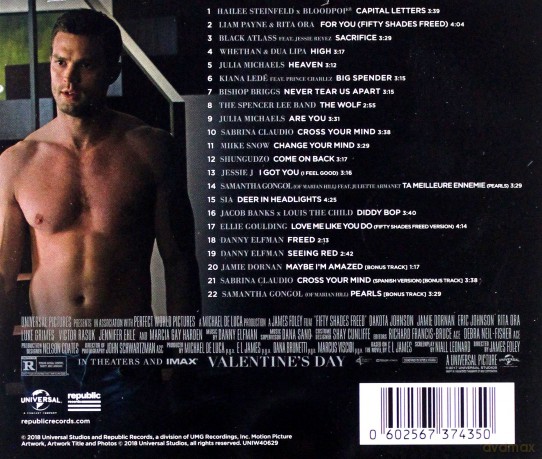 Ost: Fifty Shades of Grey 3: Befreite Lust [CD]