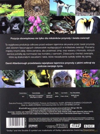David Attenborough: Największe tajemnice przyrody (BBC) [2DVD]