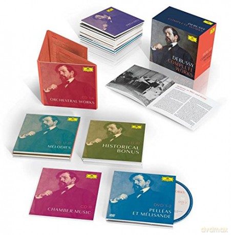 Debussy Complete Works [BOX] [22CD]+[2DVD]