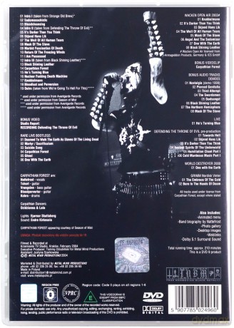 Carpathian Forest: We're Going To Hollywood For This - Live Perversions [DVD]