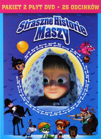Masza i Niedźwiedź: Straszne Historie Maszy [2DVD]