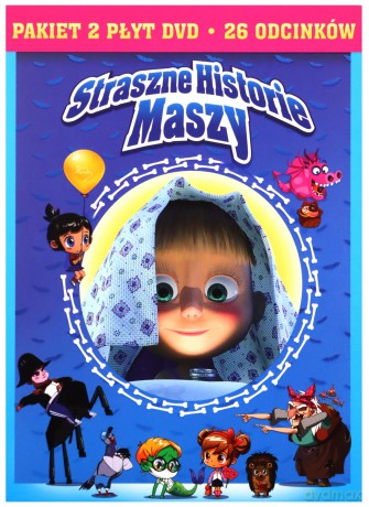 Masza i Niedźwiedź: Straszne Historie Maszy [2DVD]