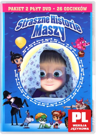 Masza i Niedźwiedź: Straszne Historie Maszy [2DVD]