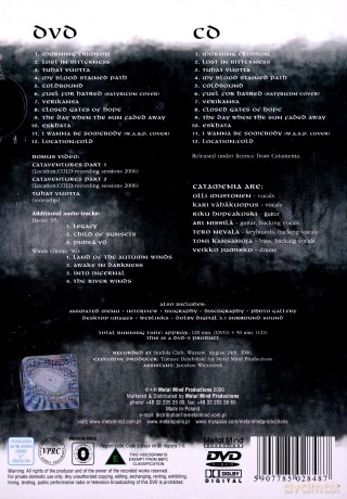 Catamenia: Bringing The Cold To Poland (digipack) [CD]+[DVD]