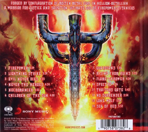 Judas Priest: Firepower (Deluxe Limited) [CD]