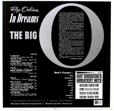 Roy Orbison: In Dreams [Winyl]