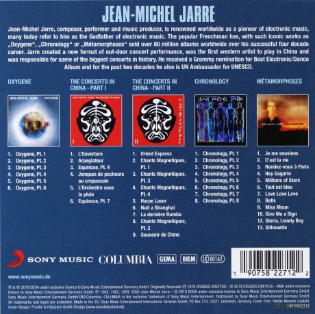 Jean-Michel Jarre: Original Album Classics vol. II [5CD]
