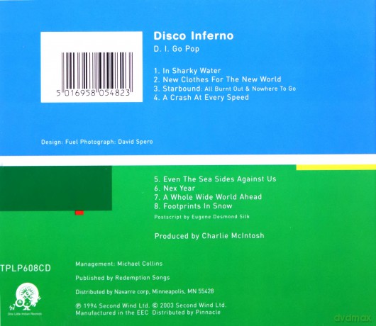 Disco Inferno: DI Go Pop [CD]